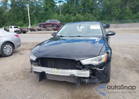 2014 Audi A6 2.0T Premium from USA, damaged, VIN WAUGFAFC1EN030278